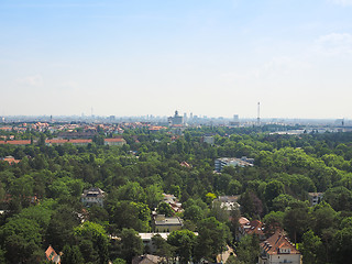 Image showing Aerial view of Berlin