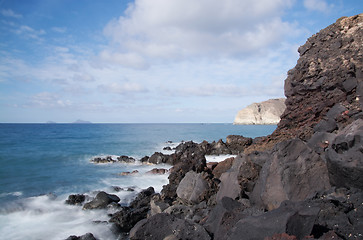 Image showing Landscape at Santorini, Greece