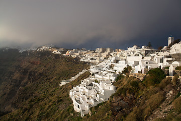 Image showing Fira, Santorini, Greece