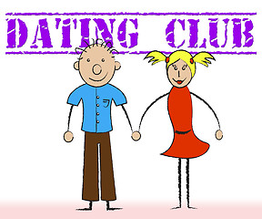 Image showing Dating Club Indicates Date Association And Clubs