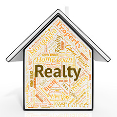 Image showing Realty House Represents For Sale And Buildings