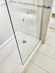 Image showing New modern renovated shower