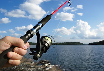 Image showing fishing