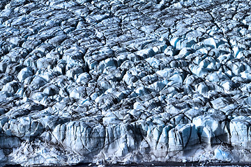 Image showing Arctic glacier. Ice and cold. area Novaya Zemlya