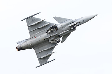 Image showing LEEUWARDEN, THE NETHERLANDS-JUNE 10: Modern tactical fighter jet