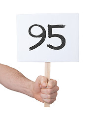 Image showing Sign with a number, 95