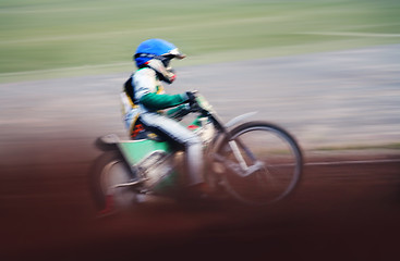 Image showing Speedway riders
