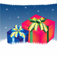 Image showing Background with gift