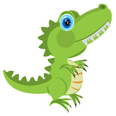 Image showing Cartoon dinosaur