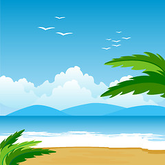 Image showing Tropical landscape