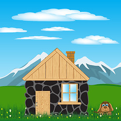 Image showing House in mountain