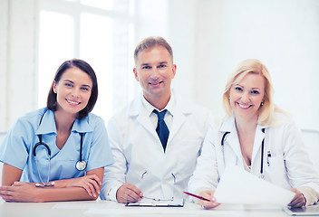 Image showing doctors on a meeting