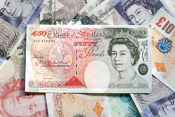 Image showing UK currency