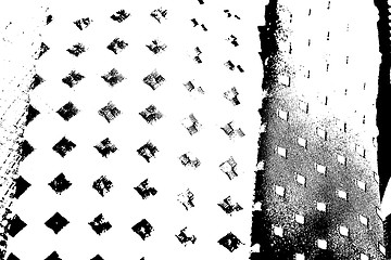 Image showing black and white texture pattern vector illustration