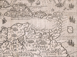 Image showing Antique map