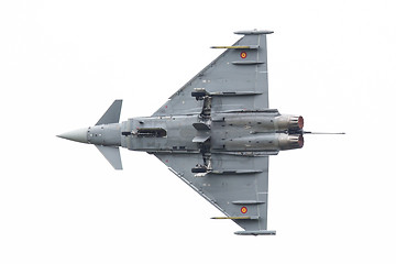 Image showing LEEUWARDEN, THE NETHERLANDS - JUNE 10: Spanish Air Force Eurofig