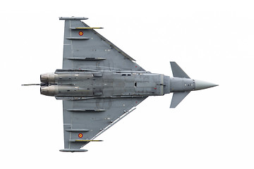 Image showing LEEUWARDEN, THE NETHERLANDS - JUNE 10: Spanish Air Force Eurofig