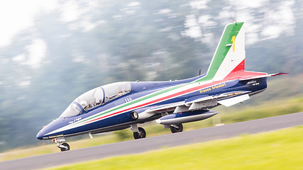 Image showing LEEUWARDEN, THE NETHERLANDS-JUNE 10, 2016: Italian aerobatic tea