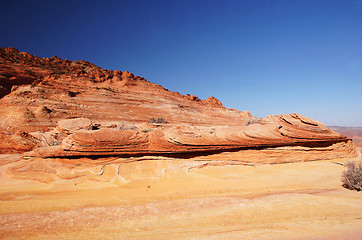 Image showing The Wave, Vermilion Cliffs National Monument, Arizona, USA