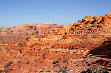 Image showing The Wave, Vermilion Cliffs National Monument, Arizona, USA