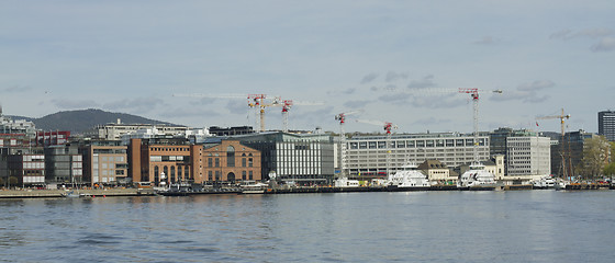 Image showing Oslo harbour, Norway