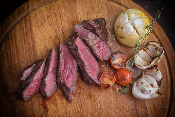 Image showing grilled beef steak