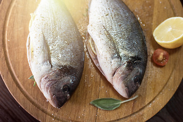 Image showing Fresh uncooked dorado