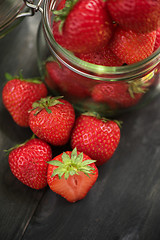 Image showing Fresh ripe strawberry