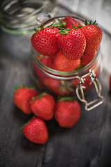 Image showing Fresh ripe strawberry