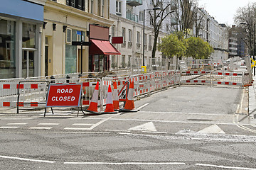 Image showing Road Closed