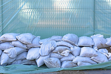 Image showing Sandbags