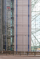 Image showing Glass Lift Shaft