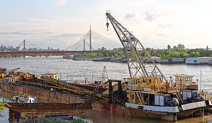 Image showing Crane Vessel