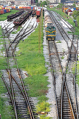 Image showing Railway Yard