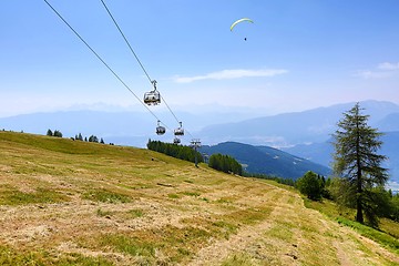 Image showing Hilly Landscape Path