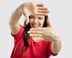 Image showing Happy woman