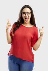 Image showing Happy woman