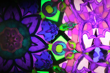 Image showing color kaleidoscope texture