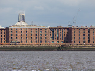 Image showing Albert Dock in Liverpool