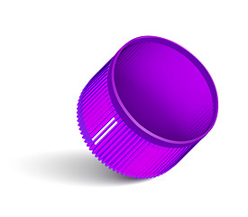 Image showing Plastic bottle cap