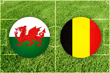 Image showing Wales vs Belgium