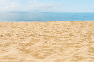 Image showing sand beach