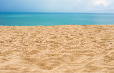 Image showing sand beach