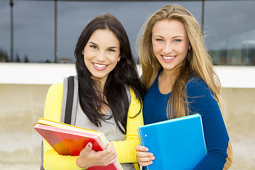 Image showing Teenage students