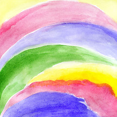 Image showing Abstract watercolor background