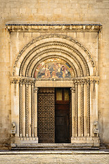 Image showing Entrance of a church