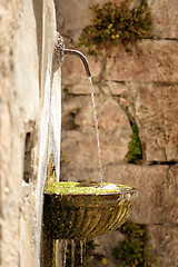 Image showing Fountain in Visso Italy