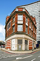 Image showing Building on corner