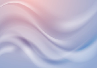 Image showing Abstract elegant rose quartz and serenity wavy background