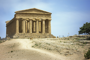 Image showing greek building in Sicily